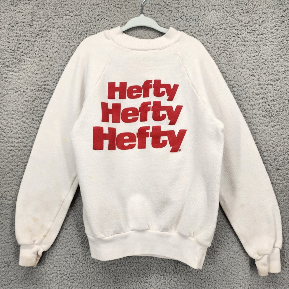 Vintage Hefty Hefty Hefty Wimpy Wimpy Wimpy Kids Sweatshirt White USA